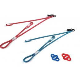 Longe SBEA Adjust Twin 40/20-100 cm Ocun, Longe SBEA Adjust Twin 40/20-100 cm Ocun, OCUN, Croque Montagne