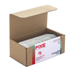 20 plaquettes Fixe1 D12 acier ecotri Fixe, 20 plaquettes Fixe1 D12 acier ecotri Fixe, FIXE, Croque Montagne